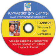 Apologia Exploring Creation With General Science 2nd Edition Lapbook Journal PDF CD-ROM