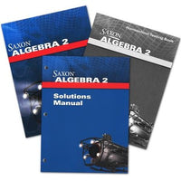 Saxon Algebra 2, 4th Edition, Homeschool Kit with Solutions Manual