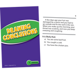 Drawing Conclusions: Reading Comprehension Practice Cards RL-5.0-6.5