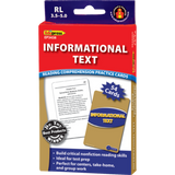 Informational Text: Reading Comprehension Practice Cards RL-3.5-5.0