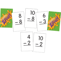 Math Splat Game: Subtraction
