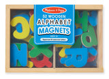 Wooden Alphabet Magnets
