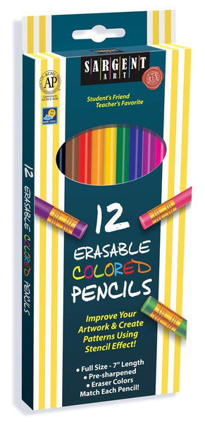 Erasable Colored Pencils (12 Count)