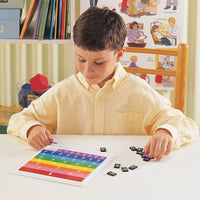 Rainbow Fraction® Tiles with Tray