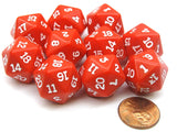 20 Sided Dice Set of 10