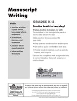 Learning Line: Manuscript Writing (Grades K-2)