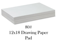 80# 12x18 Drawing Pad
