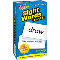 Skill Drill: Sight Words Level 3 Flash Cards