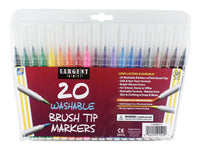20 Ct Classic Brush Tip Markers