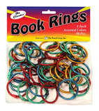 1" Book Rings-50 Pack
