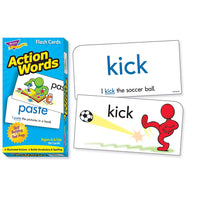 Action Words (Skill Drill Flash Cards)