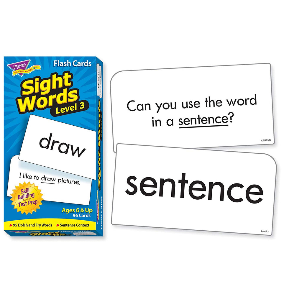 Skill Drill: Sight Words Level 3 Flash Cards – Miller Pads & Paper