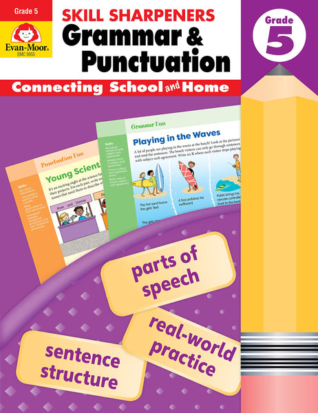 Skill Sharpeners: Grammar & Punctuation, Grade 5