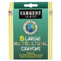 Sargent Multicultural Crayons (8 count)