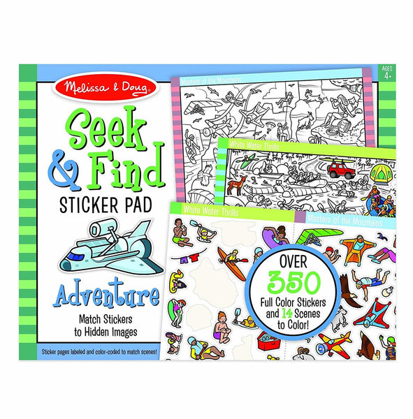 Seek & Find Sticker Pad Adventure