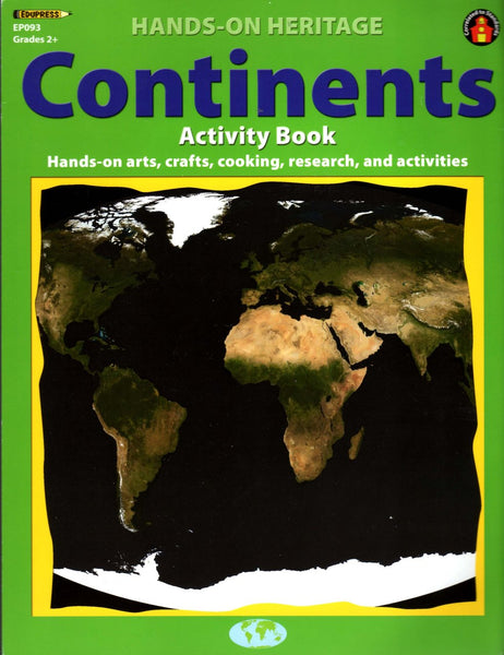 Continents Activity Book (Hands on Heritage)