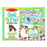 Seek & Find Animals Sticker Pad