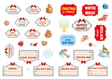 Holiday Season Sticker Book: 1000 Clever Stickers