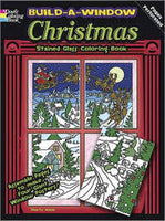 Build-a-Window Christmas Stained Glass Coloring Book