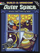 Build-a-Window Outer Space Stained Glass Coloring Book