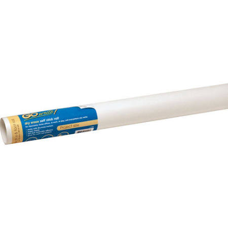 GoWrite! Adhesive Dry Erase Roll, 18" x 6'