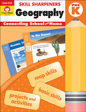 Skills Sharpener: Geography Grade Pre-K