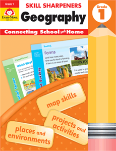 Skills Sharpener: Geography Grade 1