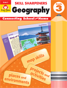 Skills Sharpener: Geography Grade 3