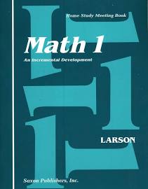 Saxon Math 1 Meeting Book
