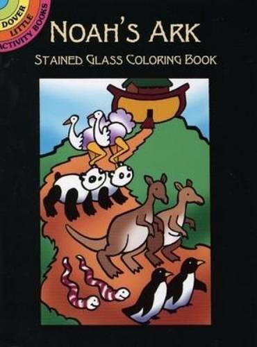 Noah's Ark Stained Glass Coloring Book