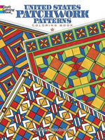 United States Patchwork Patterns Coloring Book