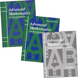 Saxon Advanced Math Homeschool Kit