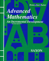 Saxon Advanced Math Answer Key Booklet & Test Forms