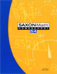 Saxon Math 5/4 Student Edition