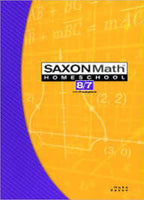Saxon Math 8/7 Student Edition