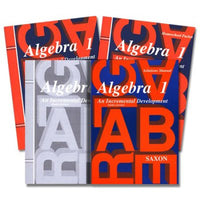 Saxon Math Algebra 1 Kit With Solutions Manual