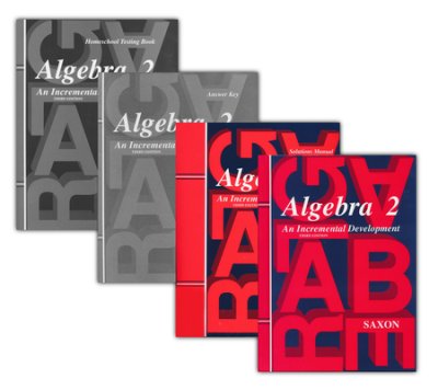 Saxon Math Algebra 2 Kit With Solutions Manual