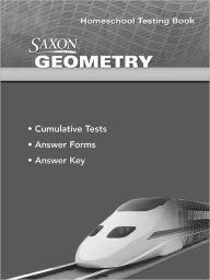 Saxon Geometry Testing Book