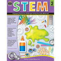 STEM: Engaging Hands-On Challenges Using Everyday Materials Grade 2