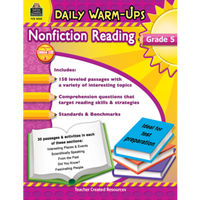 Daily Warm-Ups: Nonfiction Reading Grade 5