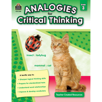 Analogies for Critical Thinking Grade 3