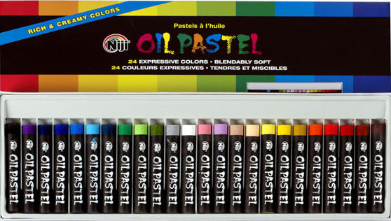 Niji - Oil Pastels 24 Colors