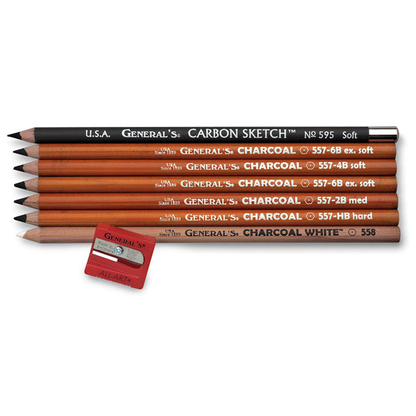 General's Charcoal Drawing Pencil Kit