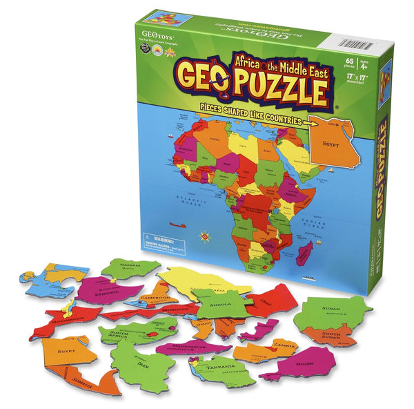 GEO Puzzle Africa and the Middle East