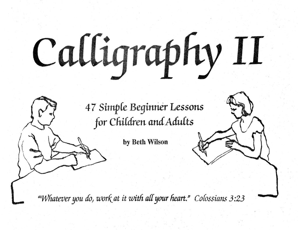 Calligraphy 1 & 2 Miller Pads & Paper