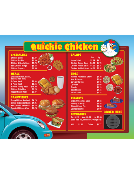 Drive-Thru Menu Math: Addition & Subtraction – Miller Pads & Paper