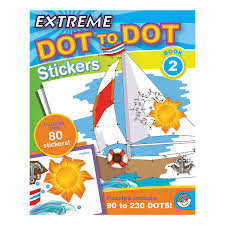 Extreme Dot To Dot Sticker Book 2