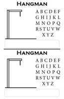 Hangman Game Pad