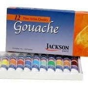 12ct Gouache Tubes by Jackson