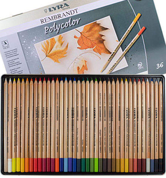 Poly Color 24 Lyra Rembrandt Polycolor Pencils-36ct – Miller Pads & Paper